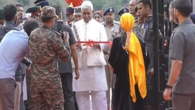 India News | J-K: Dagger Heritage Complex Inaugurated with Spectacular Laser Show by Indian Army in Baramulla