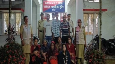 India News | Nine Bangladeshi Nationals Arrested at Agartala Railway Station