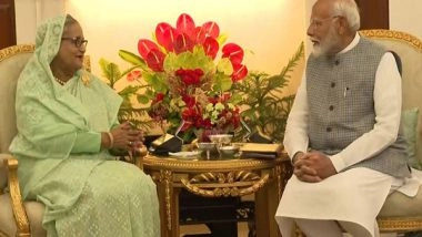 World News | PM Modi, Sheikh Hasina Outline Shared Vision for Future Driven by Connectivity, Commerce, Collaboration