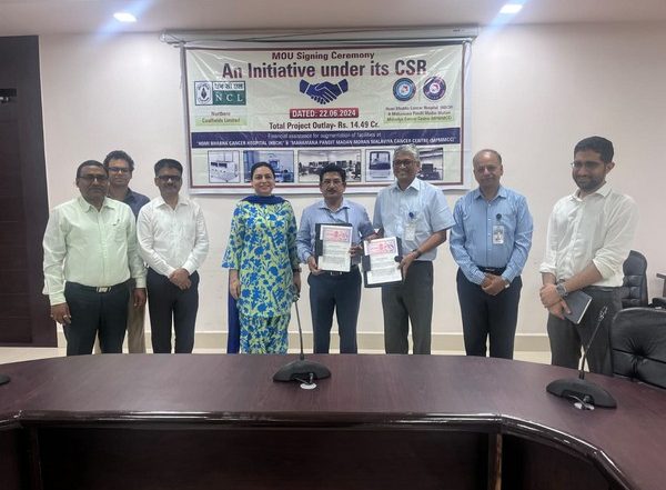 India News | Northern Coalfields Limited, Mahamana Pandit Madan Mohan Malaviya Cancer Centre, Homi Bhabha Cancer Hospital Sign Grant Agreement