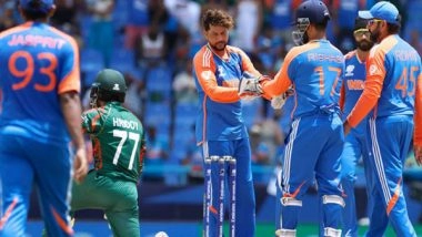 Sports News | T20 WC: Hardik, Kuldeep Shine as India Defeat Bangladesh by 50 Runs