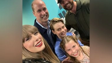 Entertainment News | Taylor Swift Drops Selfie with Prince William, His Kids After Eras Tour Wembley Show