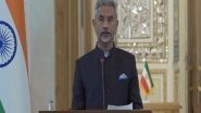 World News | EAM Jaishankar to Visit UAE Today, to Discuss Wide-ranging Partnership Issues