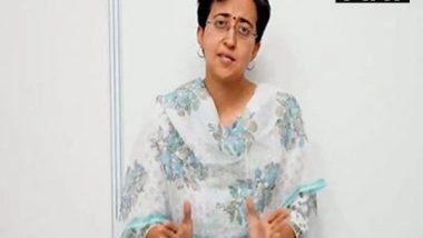 India News | Hunger Strike: Delhi Minister Atishi's Blood Pressure, Sugar Level Drops Drastically, Says AAP