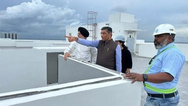 World News | Indian Envoy Reviews Progress of Social Housing Projects in Maldives