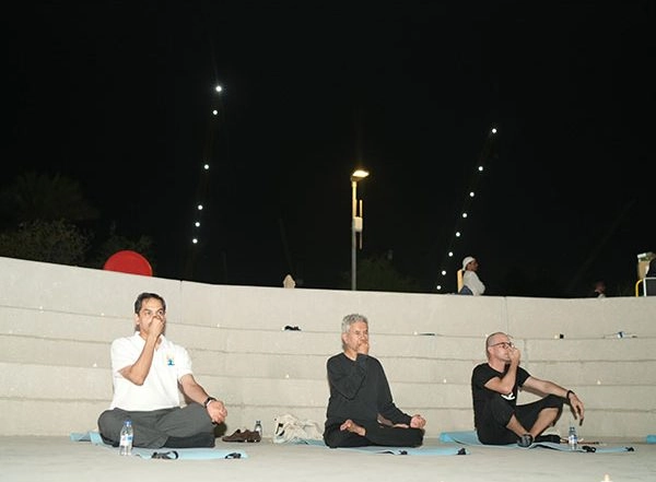 World News | Jaishankar Participates in International Yoga Day Celebrations in Abu Dhabi