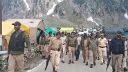 India News | J-K: IGP VK Birdi Reviews Security Measures Enroute to Amarnath Yatra, Camping Sites and Yatra Camp Baltal