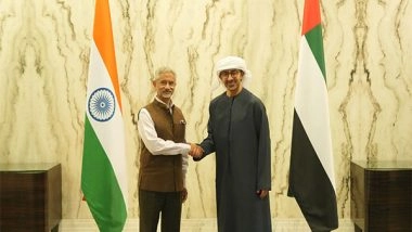 World News | Jaishankar, UAE Counterpart Hold Talks on Comprehensive Strategic Partnership