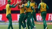 Sports News | T20 WC: South Africa Win Toss, Opt to Bowl First Against West Indies in an All-important Clash