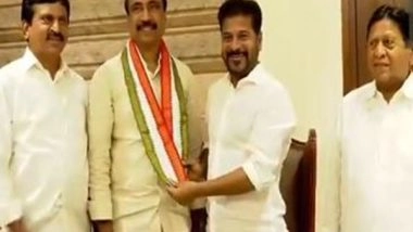 India News | BRS Jagtial MLA Sanjay Kumar Joins Congress