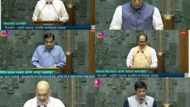 India News | PM Modi, Amit Shah, Rajnath Singh, Nitin Gadkari, Take Oath as Members of Parliament
