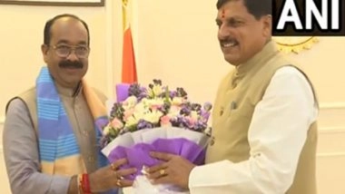 India News | Madhya Pradesh: Chhattisgarh Dy CM Arun Sao Calls on CM Mohan Yadav