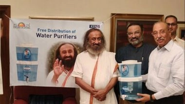 Business News | The Art of Living & Kent Join Hands to Distribute 1,00,000 Free Water Filters