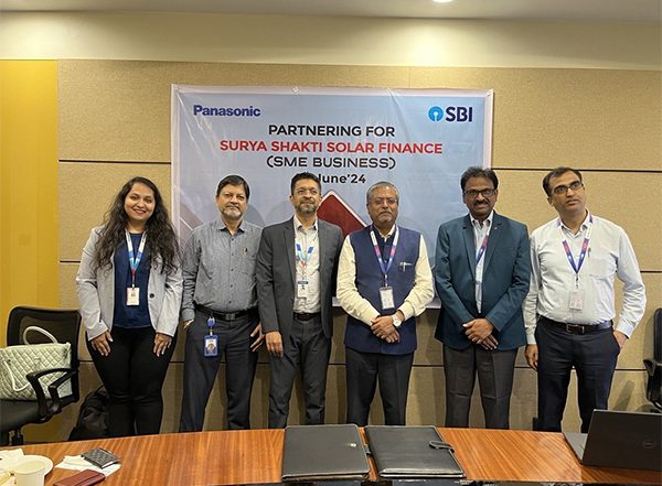 Business News | Panasonic Partners with State Bank of India (SBI) to Provide Financing to Its Solar Customers