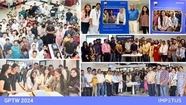 Business News | Ten Years at the Top: Impetus is India's Best Companies To Work For 2024 by Great Place to Work India