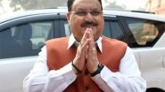 India News | JP Nadda Appointed Leader of House in Rajya Sabha