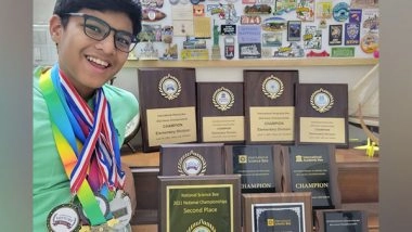 India News | 11-year-old Indian Student Bags Top Honours in International Academic Championship