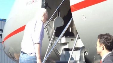 World News | WikilLeaks Founder Julian Assange Leaves UK After Striking Plea Deal with Biden Administration