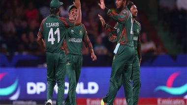 Sports News | T20 WC: Rishad's Three-wicket Haul Restricts Afghanistan to 115/5 Against Bangladesh