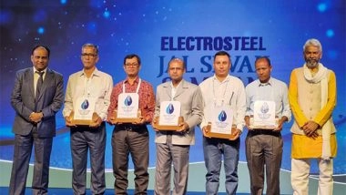 Business News | Electrosteel Jal Sevak Samman 2024 Honours The Water Warriors