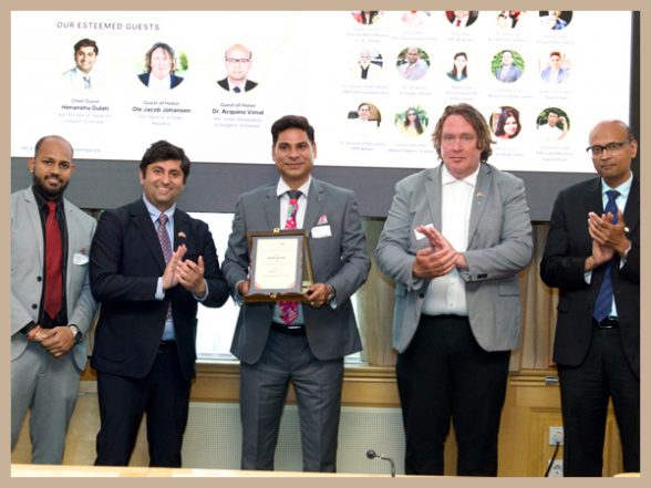 Økonomiske nyheter |  Doon School Srinagar mottar prestisjetung pris på Mind Mingles Indo-Norwegian International Education Summit