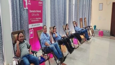 India News | Adani Foundation Organises Nationwide Blood Donation Drive on Gautam Adani's 62nd Birthday