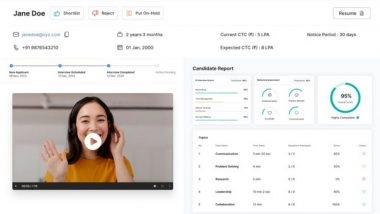 Business News | Revolutionizing Hiring: Hiroscope.ai Unveils AI Platform for Faster, Smarter Recruitment