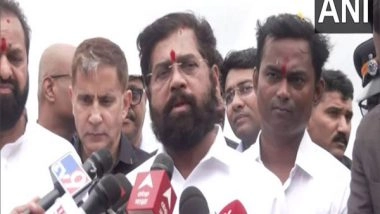 India News | Maharashtra: Eknath Shinde Inspects Landslide-prone Area of Asalpha Village