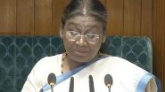World News | India's Vision Has Given Shape to India-Middle East-Europe-Economic-Corridor, Will Be a Gamechanger:  President Murmu