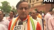 India News | Tharoor Criticises President's Address for Bringing Up Topic of Emergency, Ignoring Current Issues