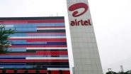 Business News | Airtel Hikes Tariffs Between 11-21 Percent on Different Voice and Data Plans
