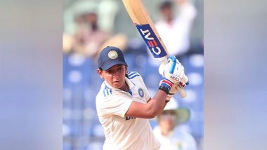 Sports News | Shafali, Smriti's Record 292-run Partnership Take India to Dominating Position in Test Against South Africa