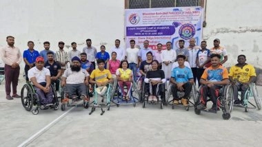 Sports News | Wheelchair Basketball Federation of India Organizes 'wheelchair Basketball Coaching Camp'