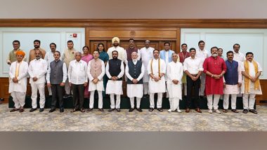 PM Narendra Modi Meets First-Time Ministers of State Weeks After Taking Oath of Office (See Pics)