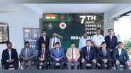 World News | India, Bangladesh Hold 7th Commissioner Level Joint Group of Customs Meeting in Shillong