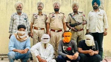 India News | Amritsar Rural Police Arrests 6 People, Recovers 8 Kg Heroin, 6 Pistols in Two Seperate Drug Busts