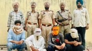 India News | Punjab Police Arrest Six People, Recover 8kg Heroin and 3 Pistols in Amritsar