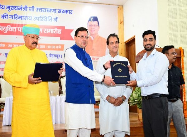 India News | CM Dhami Distributes Appointment Letters to 170 Candidates Across Various Departments