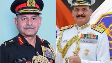 India News | For the First Time, Two Classmates Will Be Chiefs of Indian Army and Navy Together