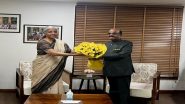 India News | West Bengal Governor CV Ananda Bose Meets FM Nirmala Sitharaman, Discusses Important National Issues