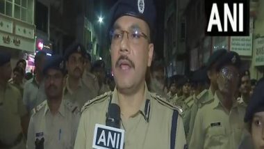 India News | Ahmedabad: Gujarat Police Conduct Foot Patrolling to Review Security Arrangements for Rath Yatra