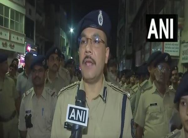 India News | Ahmedabad: Gujarat Police Conduct Foot Patrolling to Review Security Arrangements for Rath Yatra