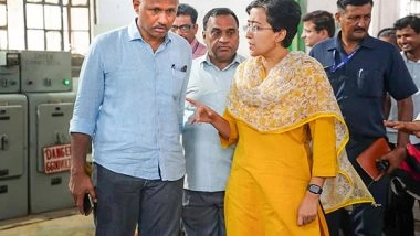 India News | Delhi Minister Atishi Inspects Flood-damaged Chandrawal Water Treatment Plant