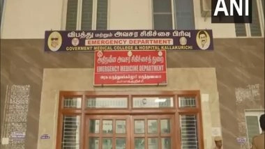 India News | Tamil Nadu: Death Toll in Kallakurichi Hooch Tragedy Rises to 65