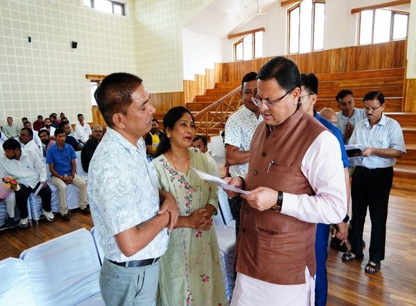 India News | Uttarakhand CM Dhami Attends to Grievances of People, Directs Officials to Take Prompt Action