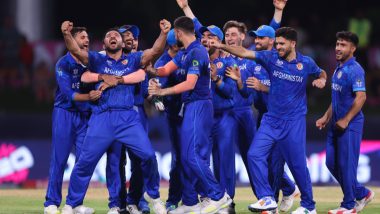 AFG vs AUS Video Highlights, ICC T20 World Cup 2024 Super Eight: Watch Batters, Gulbadin Naib Star As Afghanistan Beat Australia For the First Time in International Cricket