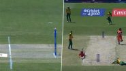 Captain Dismisses Captain! Aiden Markram Pulls Off Impressive Direct Hit To Dismiss Scott Edwards During NED vs SA ICC T20 World Cup 2024 Match (Watch Video)