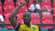 Andre Russell Takes His 50th Wicket in T20Is, Achieves Feat by Dismissing Charles Amini During WI vs PNG ICC T20 World Cup 2024 Match (Watch Video)