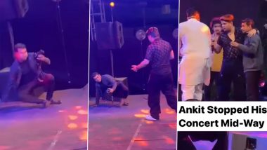 Ankit Tiwari Pauses Mumbai Concert After Cameraman Faints on Stage (Watch Video)