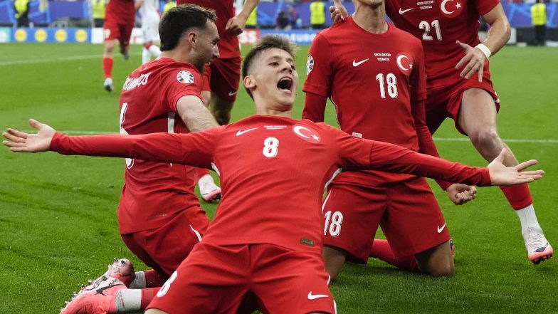 How To Watch Czech Republic vs Turkey UEFA Euro 2024 Free Live Streaming Online in India? Get Free Live Telecast of CZE vs TUR Football Match Score Updates on TV